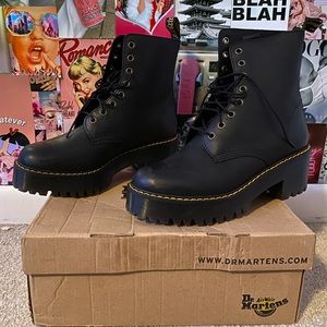 Authentic Dr Martens Shriver Hi Black Size 9